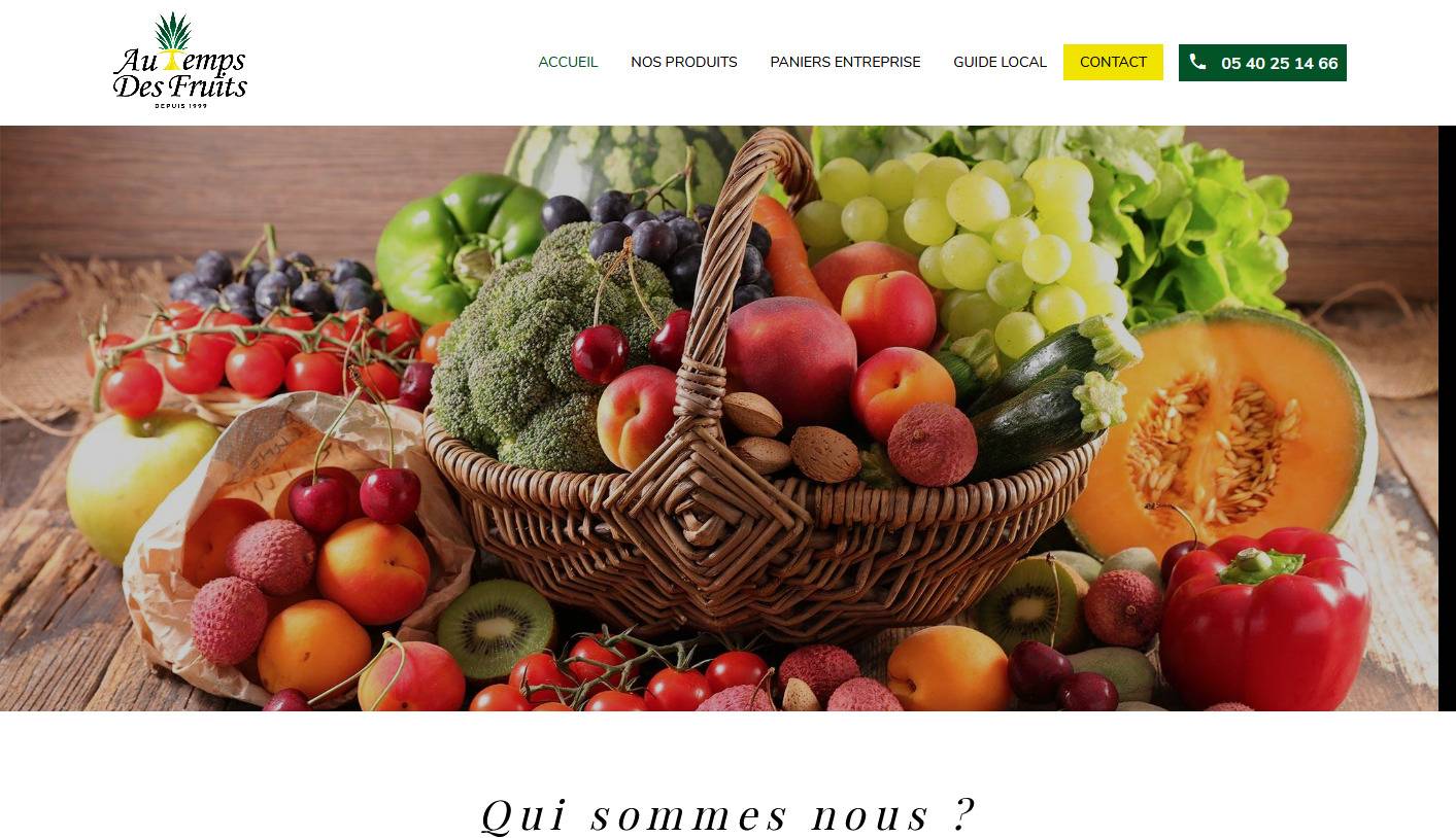 Où acheter des fruits et légumes frais à Bordeaux ? - Au Temps des Fruits