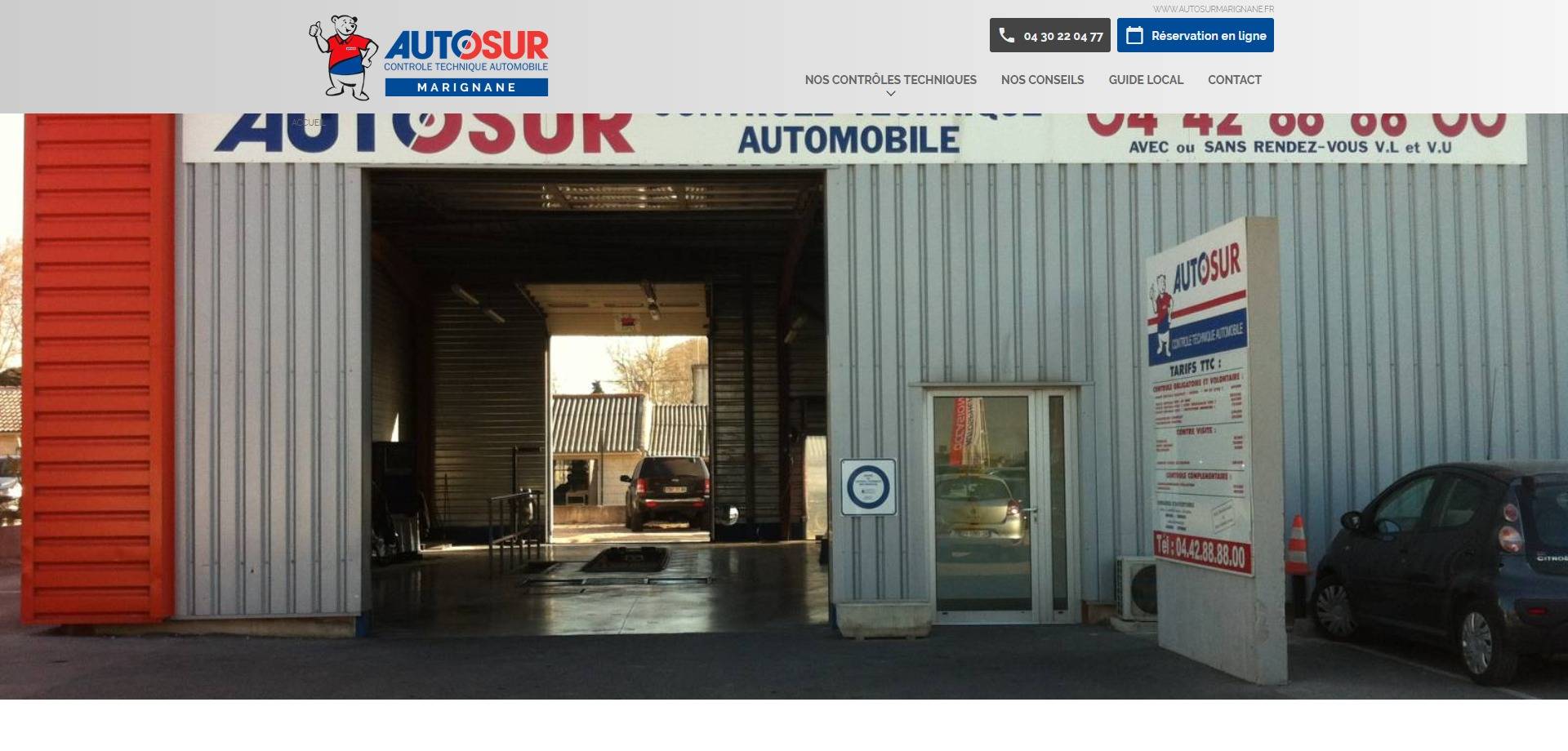Contrôle technique automobile rapide et pas cher pour véhicule d'occasion à Marignane
