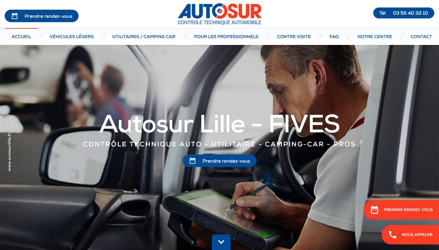 Effectuer son contrôle technique à Lille Fives - Autosur Lille