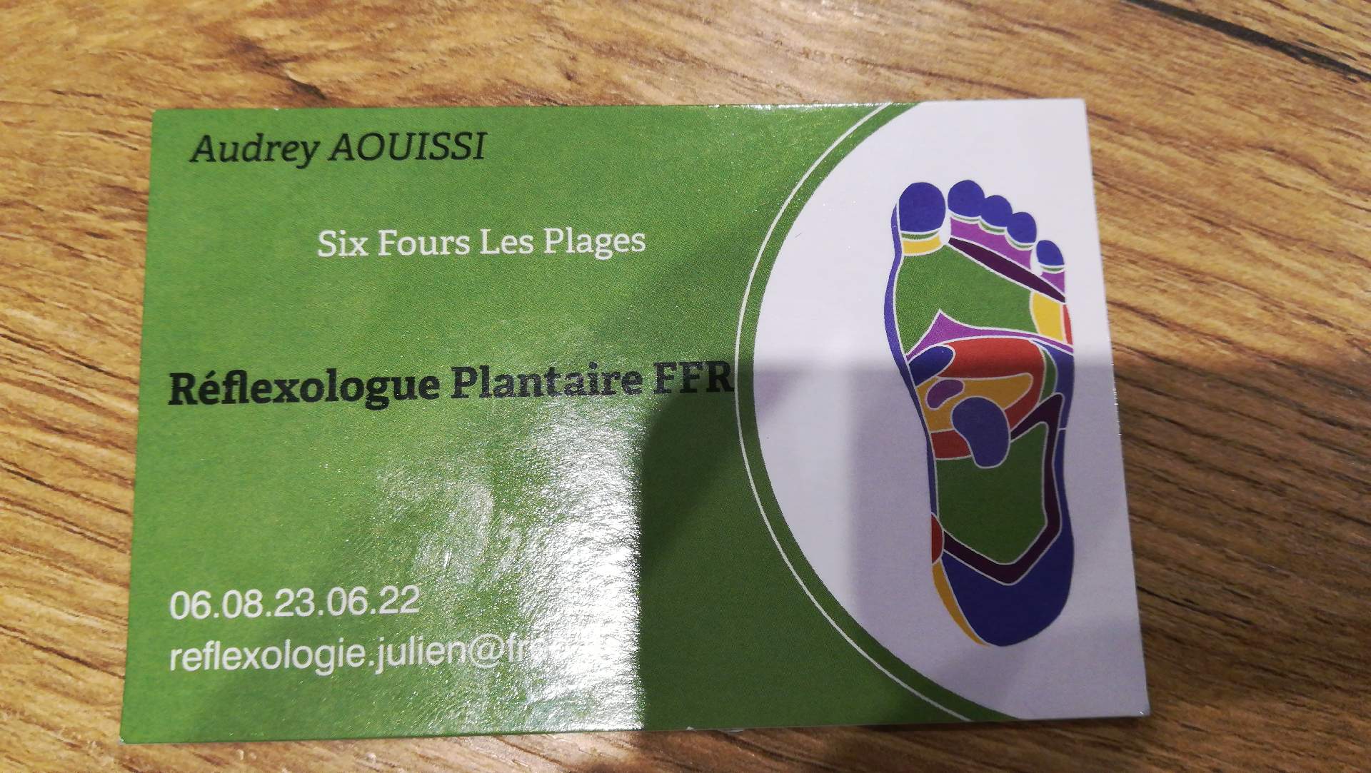 réflexologue six-fours-les-plages Audrey AOUISSI