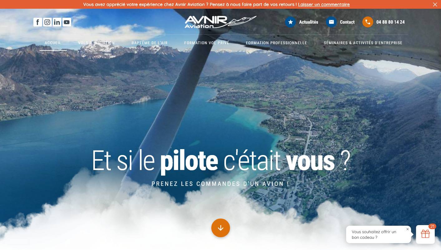Obtenir sa licence de pilote d'avion privé à Lyon avec Avnir Aviation