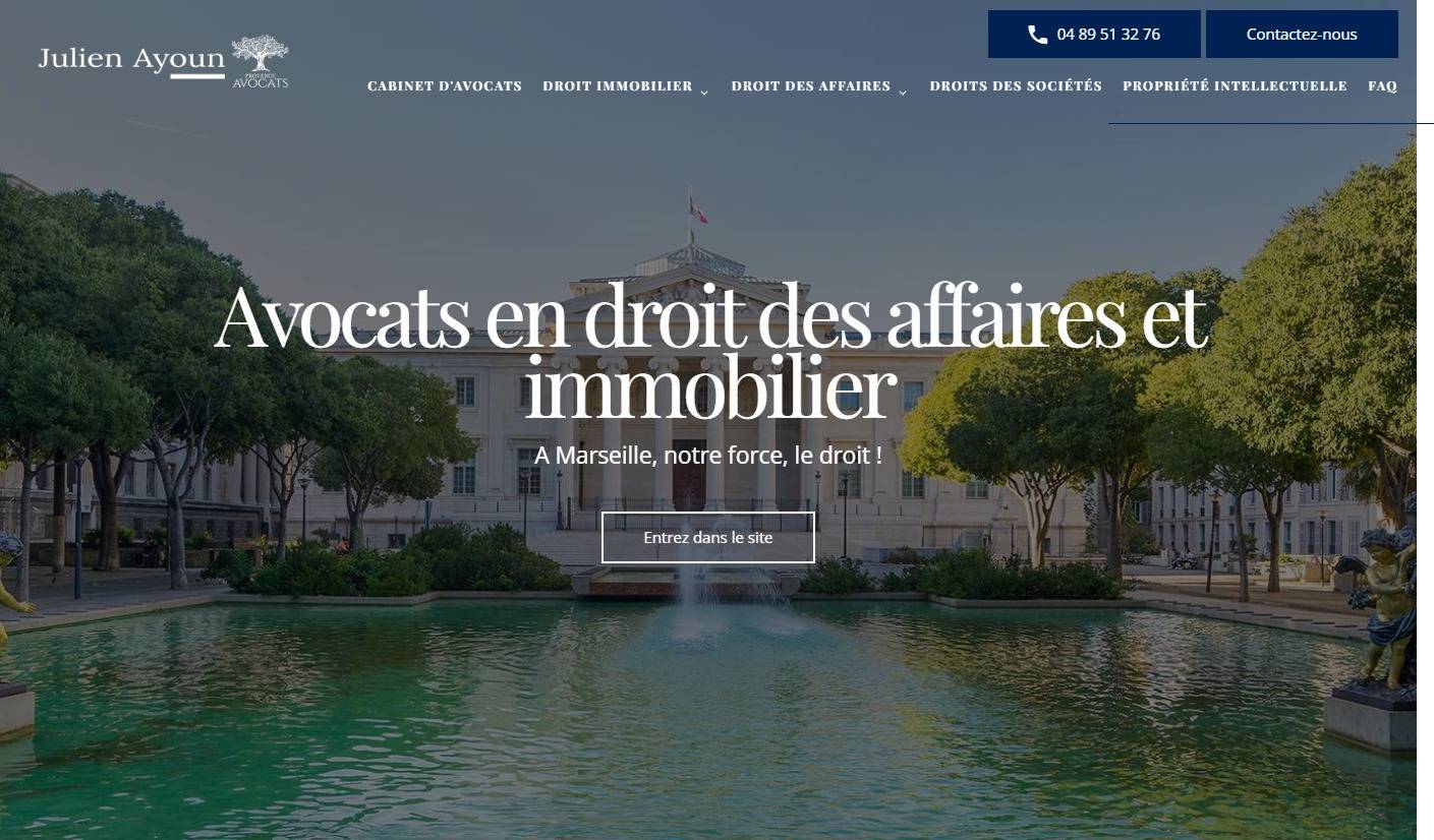 Avocats spécialistes en droit des affaires à Marseille 13006 - Avocat Ayoun
