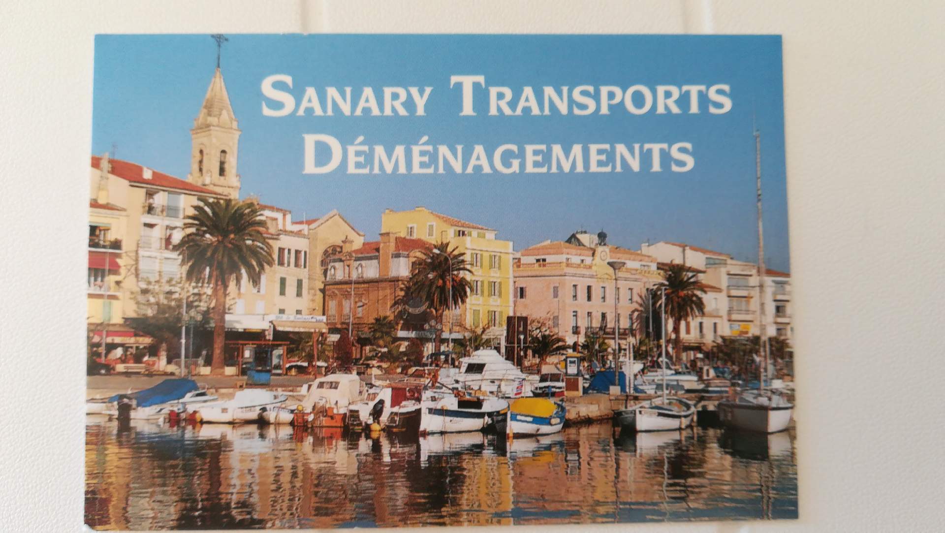 société de transport spécialisé dans le déménagement pour la commune de Sanary-sur-Mer Sanary sur Mer Sanary Transports Déménagement