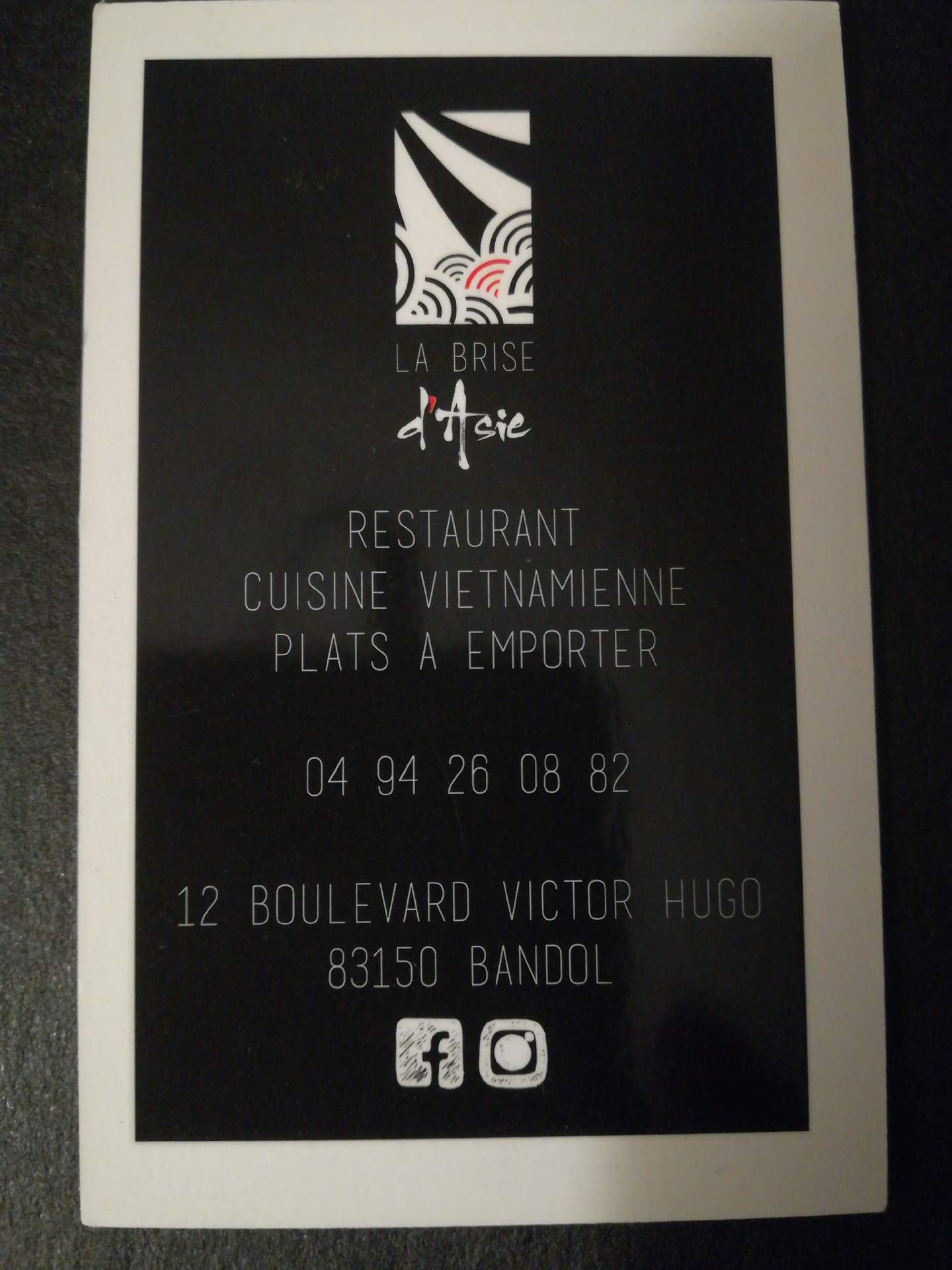 restaurant Bandol la brise d'Asie