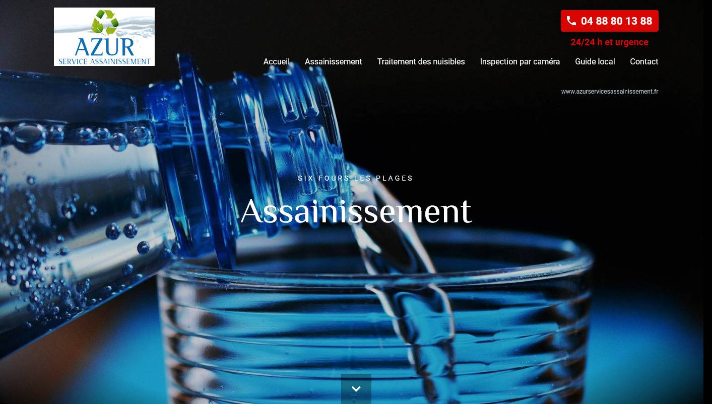 Quelle entreprise appeler pour le débouchage d'une canalisation à Toulon ? - Azur Services Assainissement