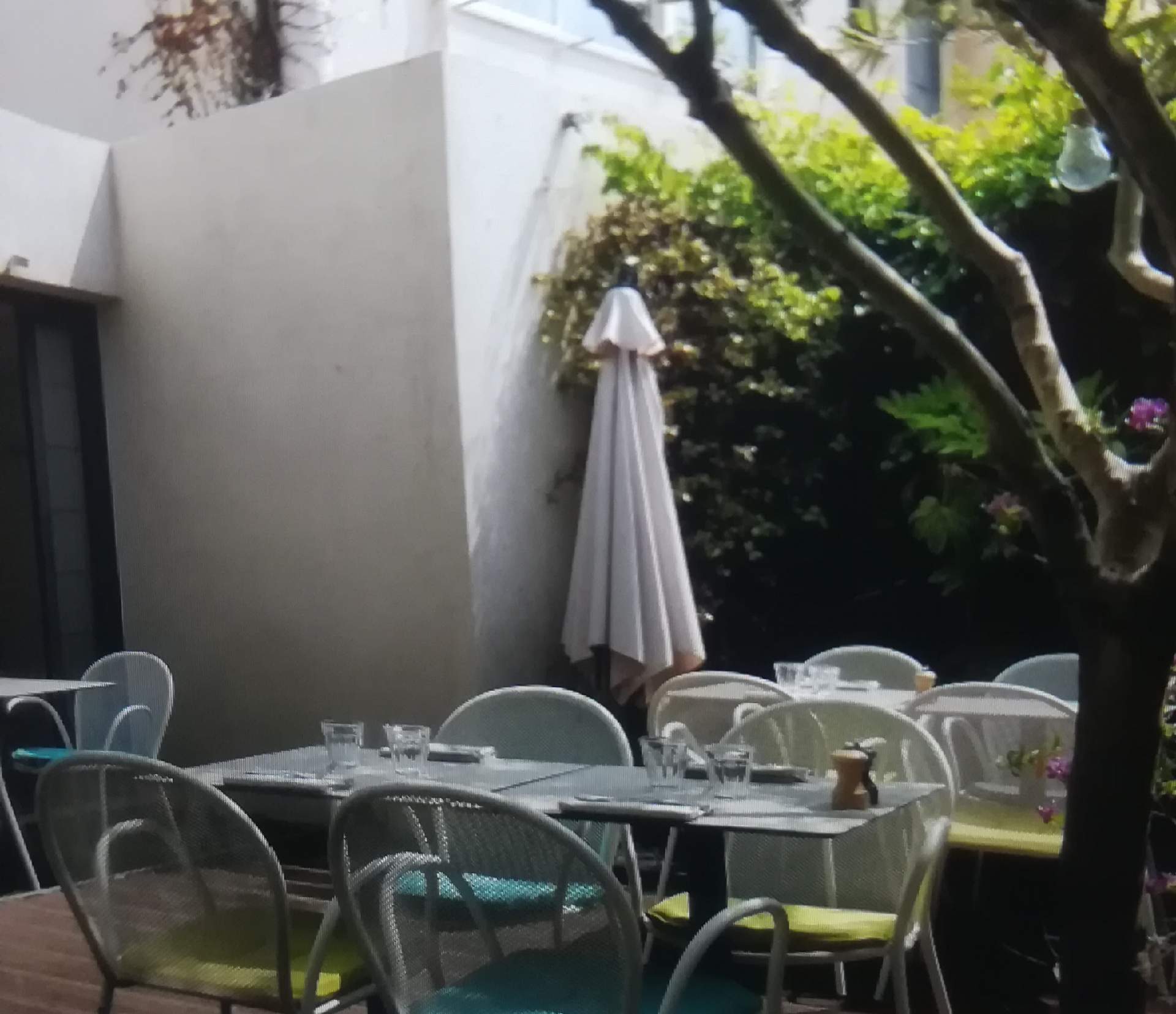 restaurant avec terrasse Marseille 8e le p'tit jardin