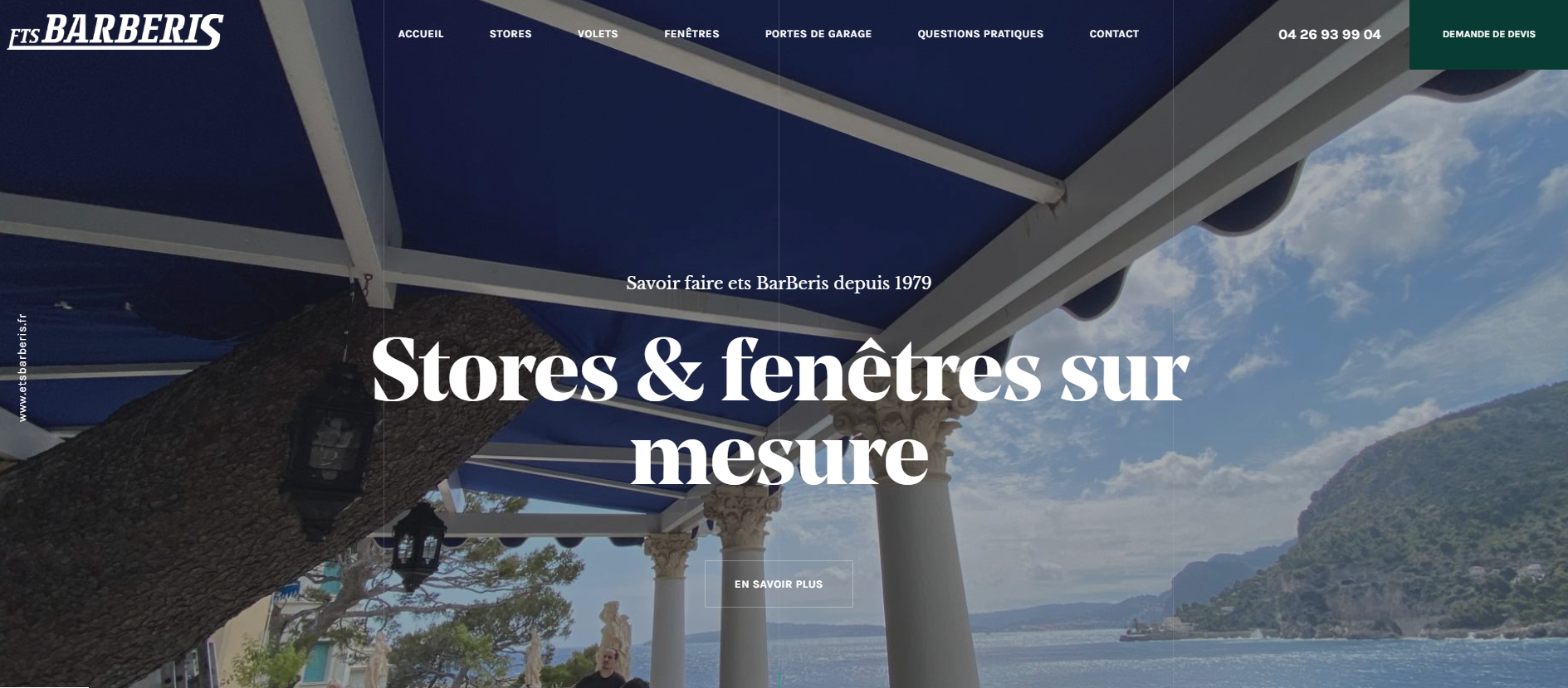 Vente et installation de menuiseries sur mesure à Nice dans les Alpes Maritimes