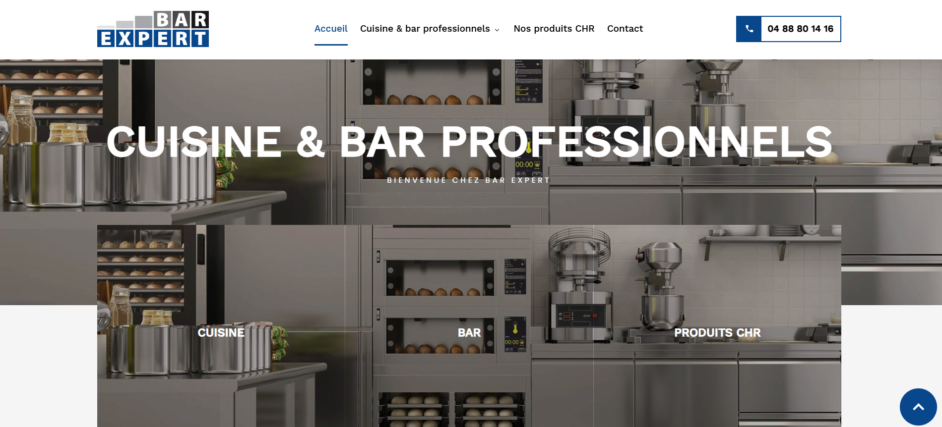 Conception de cuisine sur mesure pour restaurants à Lyon - BAR EXPERT