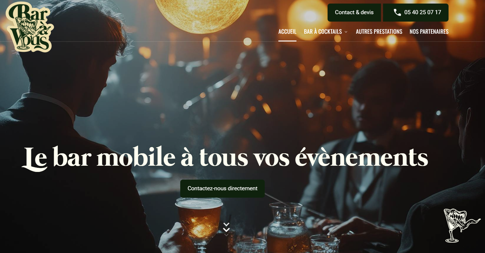 Réserver un bar mobile avec service clé en main pour mariage, anniversaire ou événement d’entreprise à Hossegor, Seignosse et Capbreton sur la côte landaise : Bar à Vous 