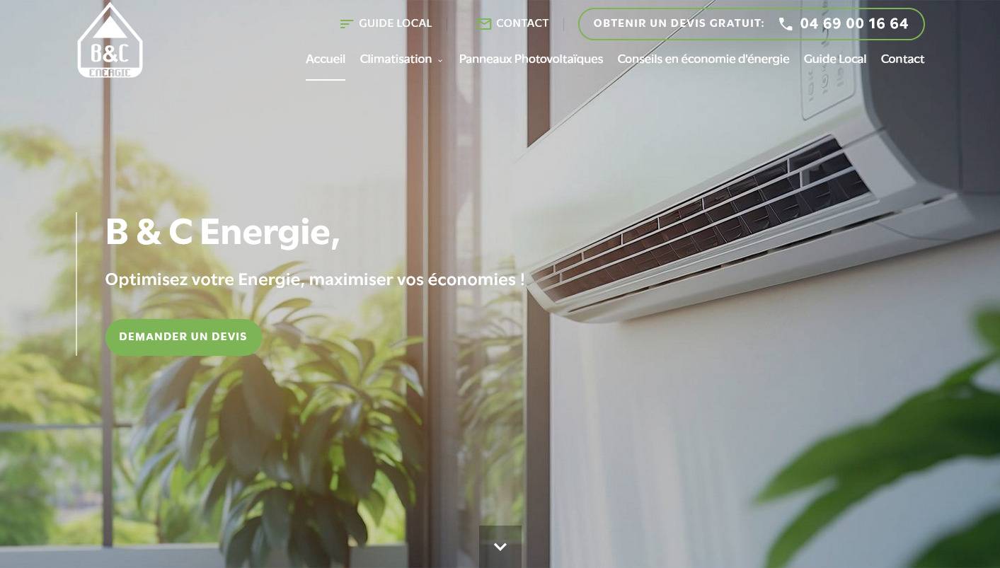 Faire installer une climatisation réversible à Marseille - B & C Énergie