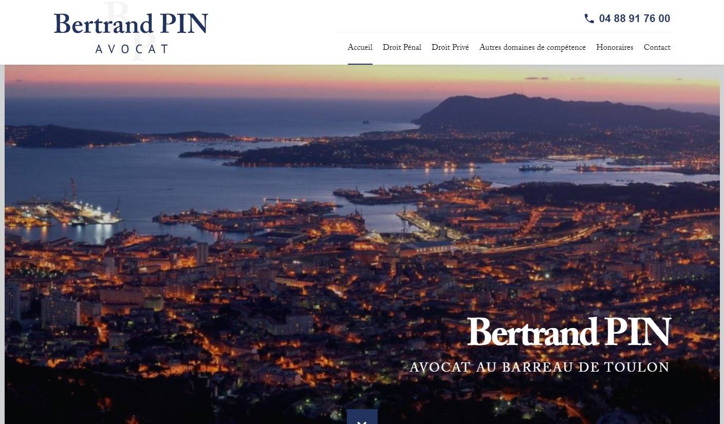 Bertrand Pin Toulon