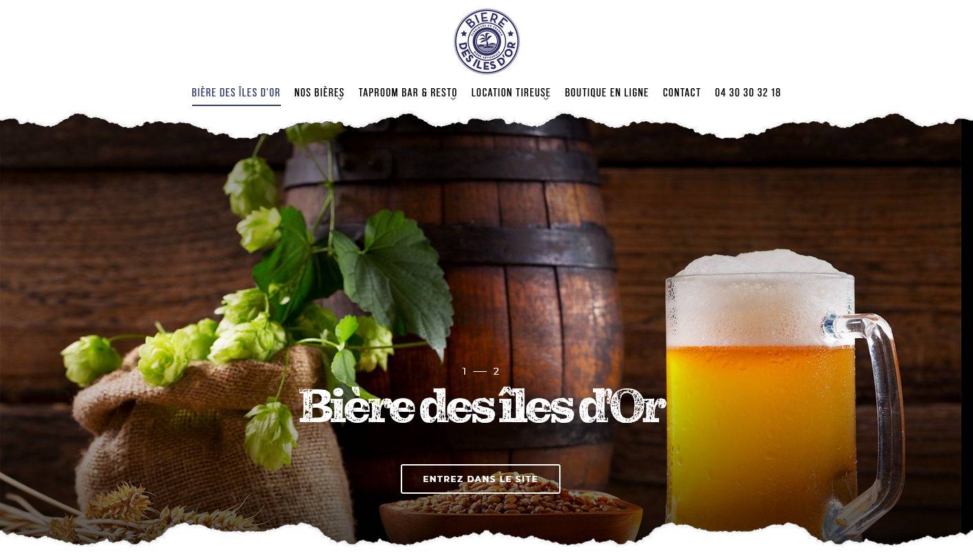 La Bière des Îles d'Or, micro-brasserie à Hyères