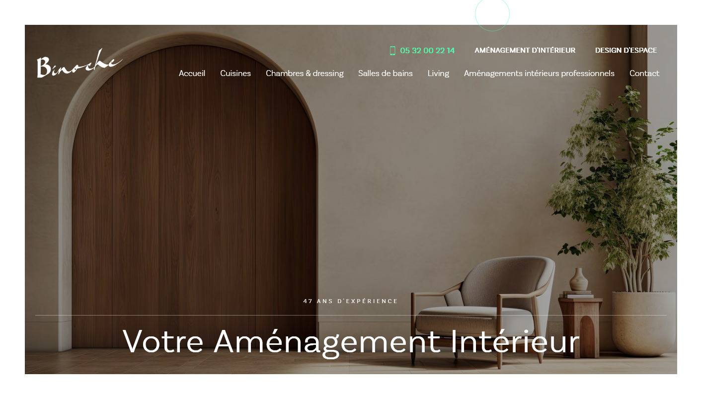 Faire installer une cuisine moderne sur mesure à Tarbes - Binoche Design