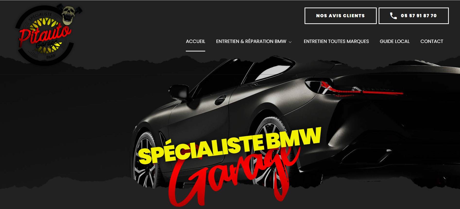 Garage pas cher pour entretien de voiture de la marque BMW à Saucats en Gironde