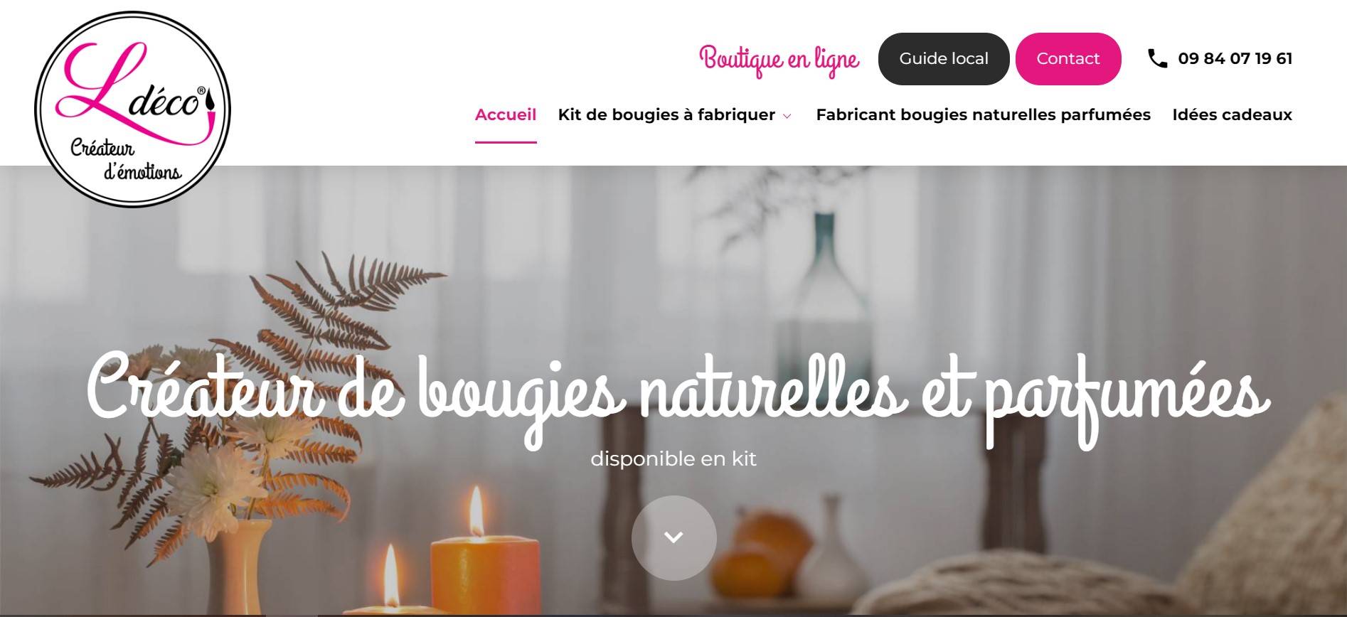 bougie parfumé pas cher à strasbourg