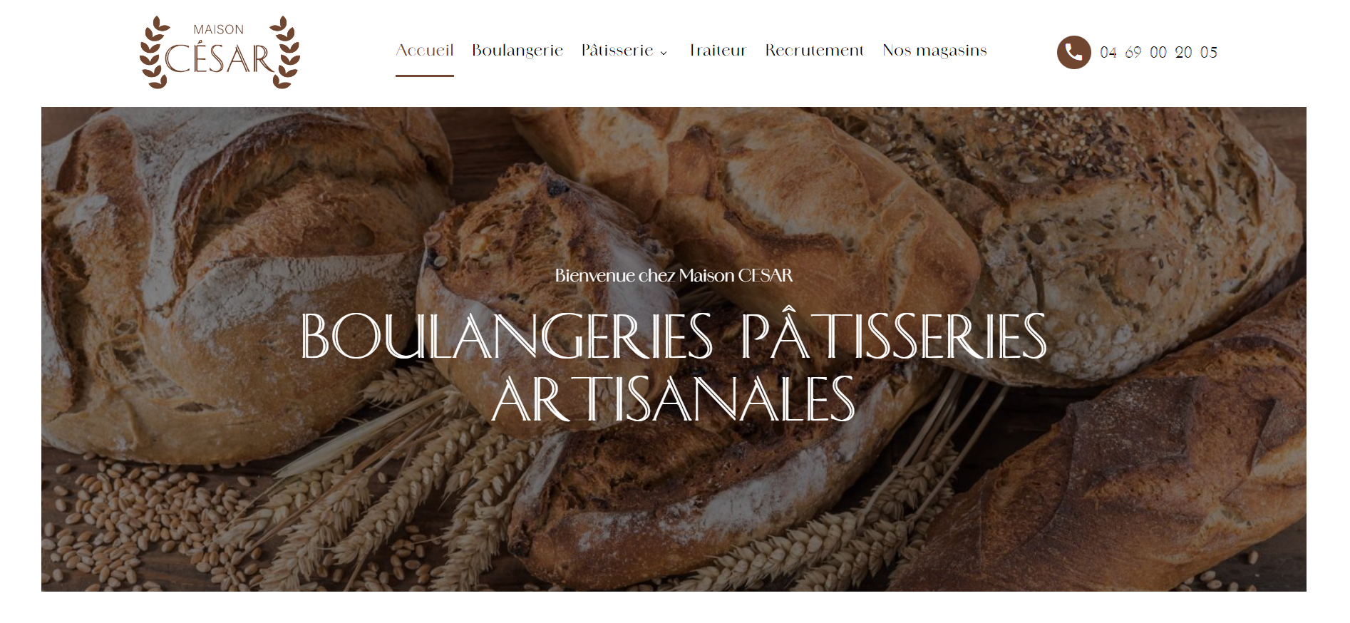 Boulangerie pâtisserie artisanale Marseille et Les Pennes Mirabeau - Maison CESAR