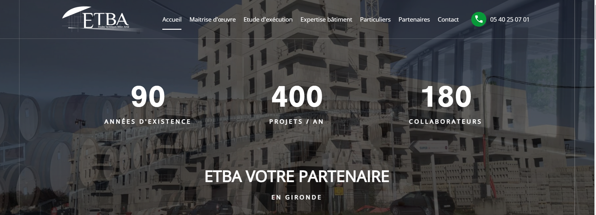 Trouver un bureau d'étude structure béton pour construction à La Rochelle en Charente Maritime - Etba