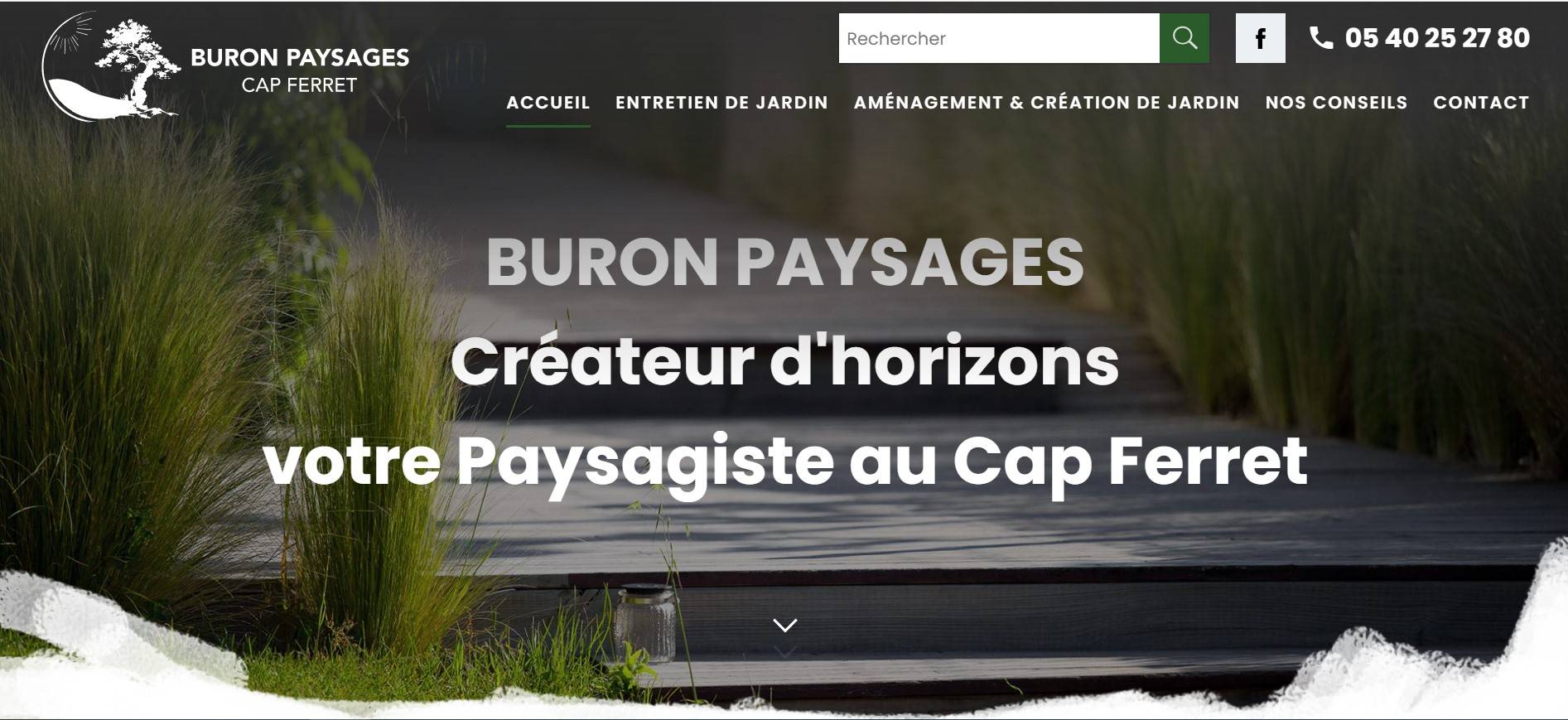 Jardinier Paysagiste pour l'entretien et la création de jardin au Cap-Ferret - Burons Paysages Cap Ferret