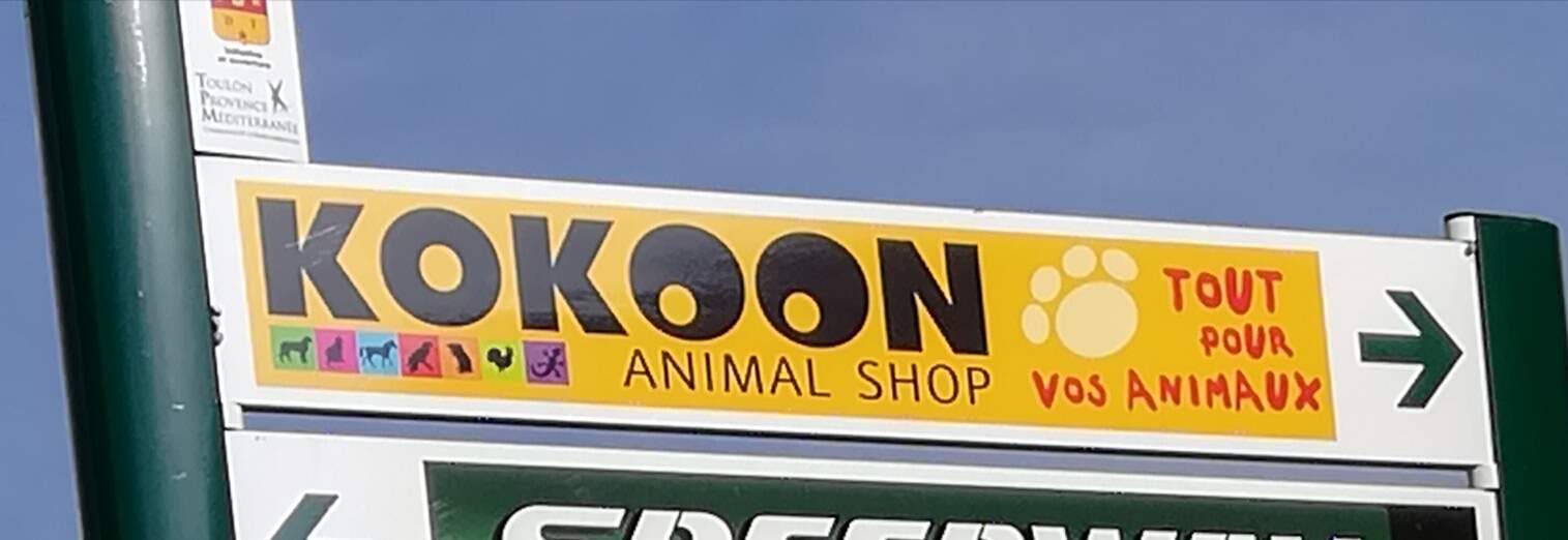 Magasin d'articles pour animaux La Garde Kokoon