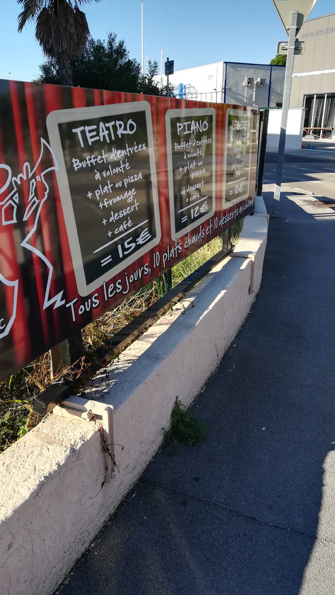 Restaurant avec formule à volonté Mauguio le Teatro