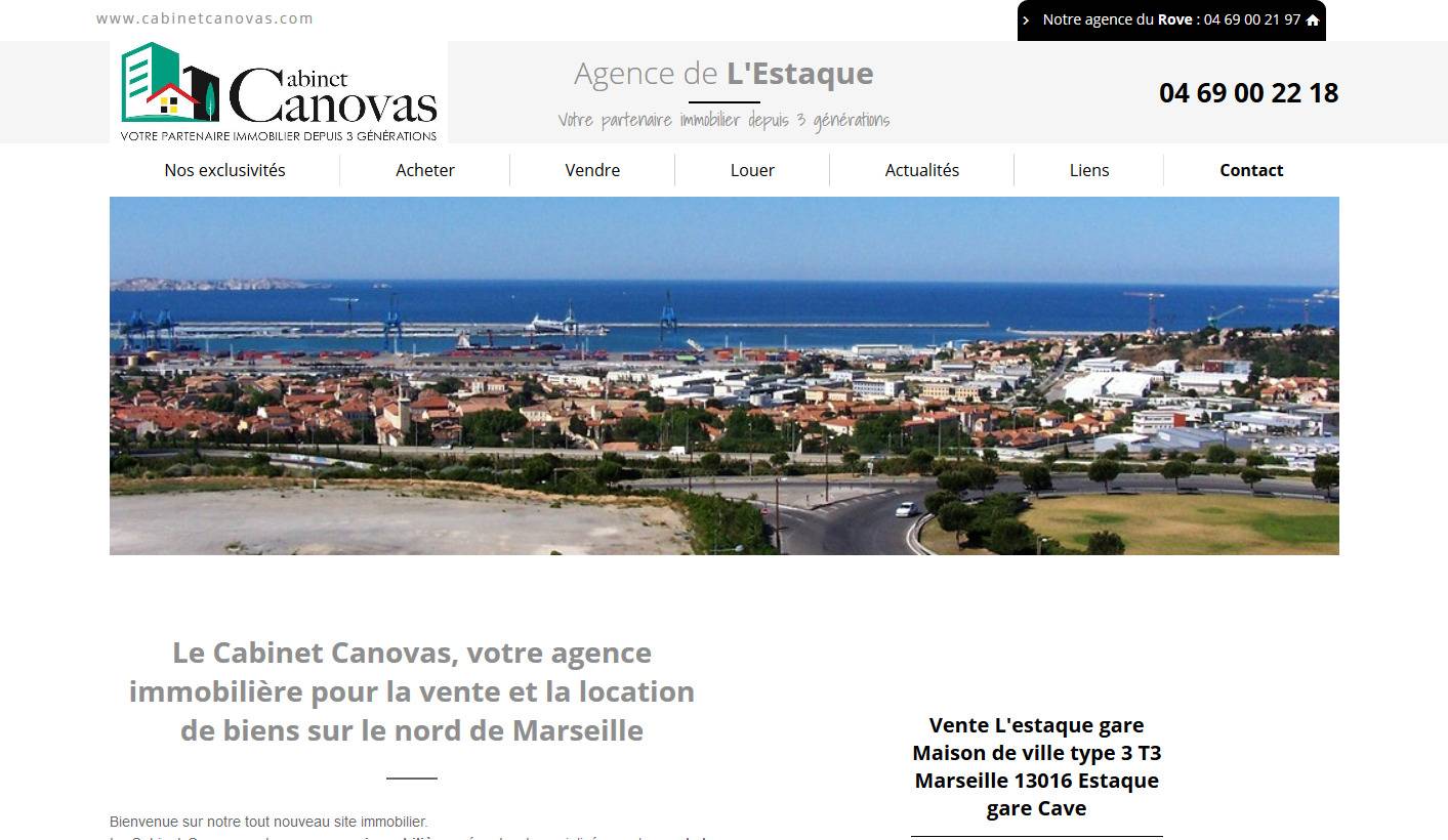 Trouver une maison à vendre à L'Estaque - Cabinet Canovas