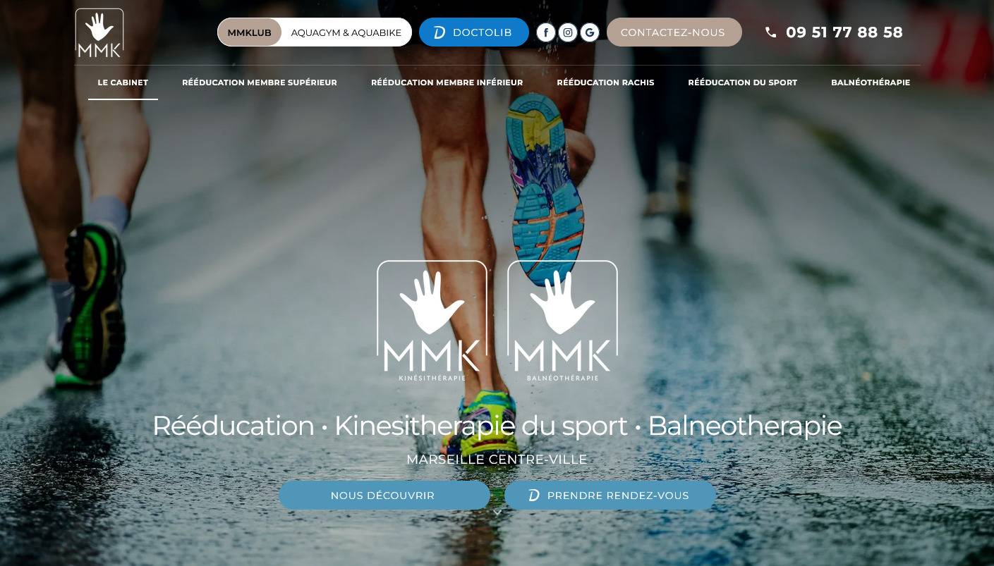 Quel cabinet spécialiste de la kinésithérapie du sport à Marseille ? - Cabinet MMK