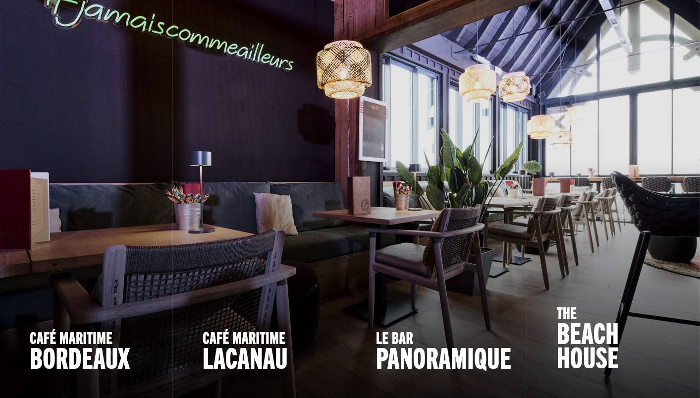 Restaurant branché en centre-ville de Bordeaux pour organiser un repas de groupe - Café Maritime