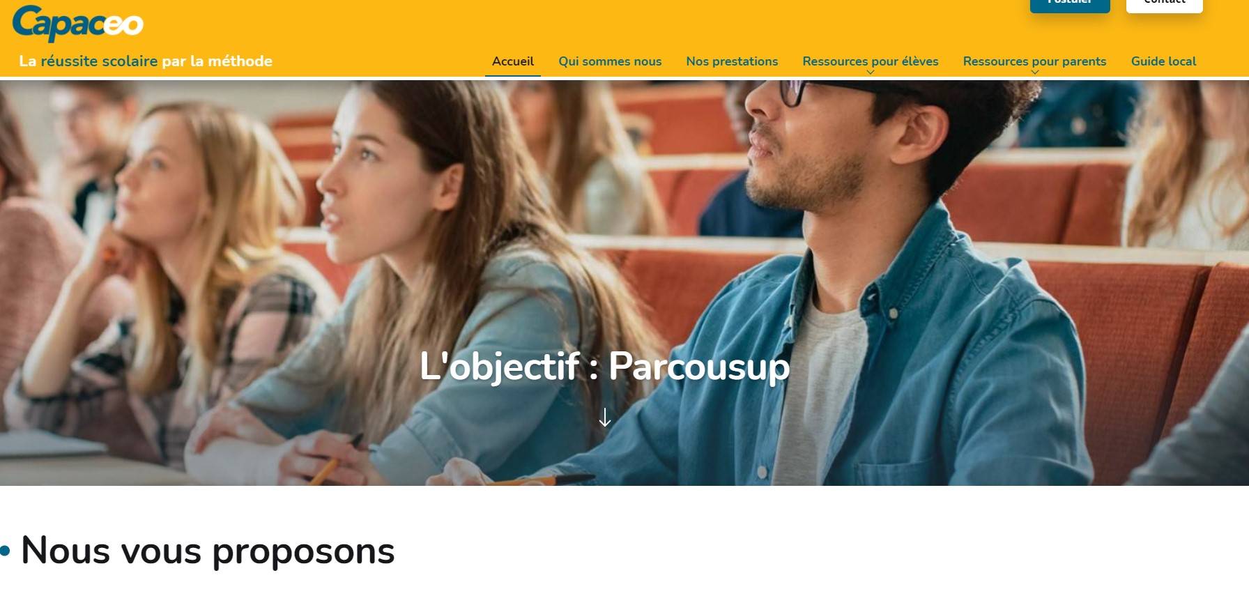 cours particulier à domicile Laval