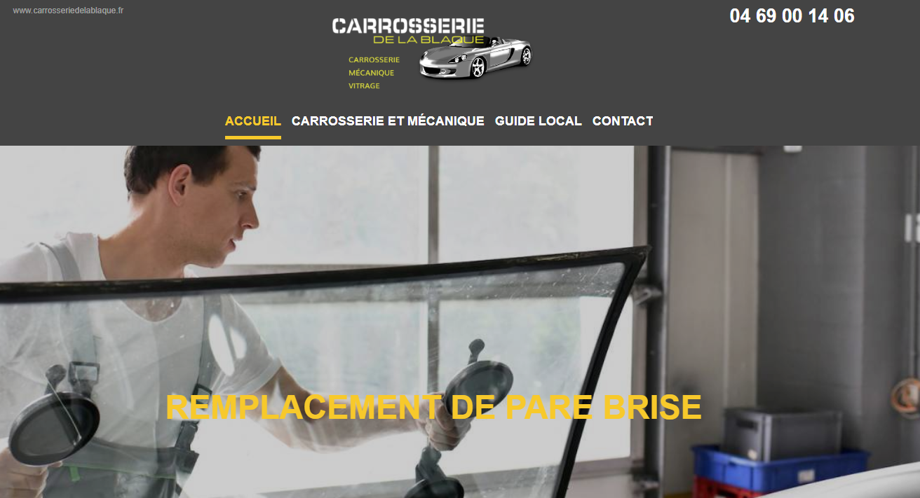 Trouver un carrossier pour le débosselage rapide de voiture sur Aix en Provence - Carrosserie de la Blaque