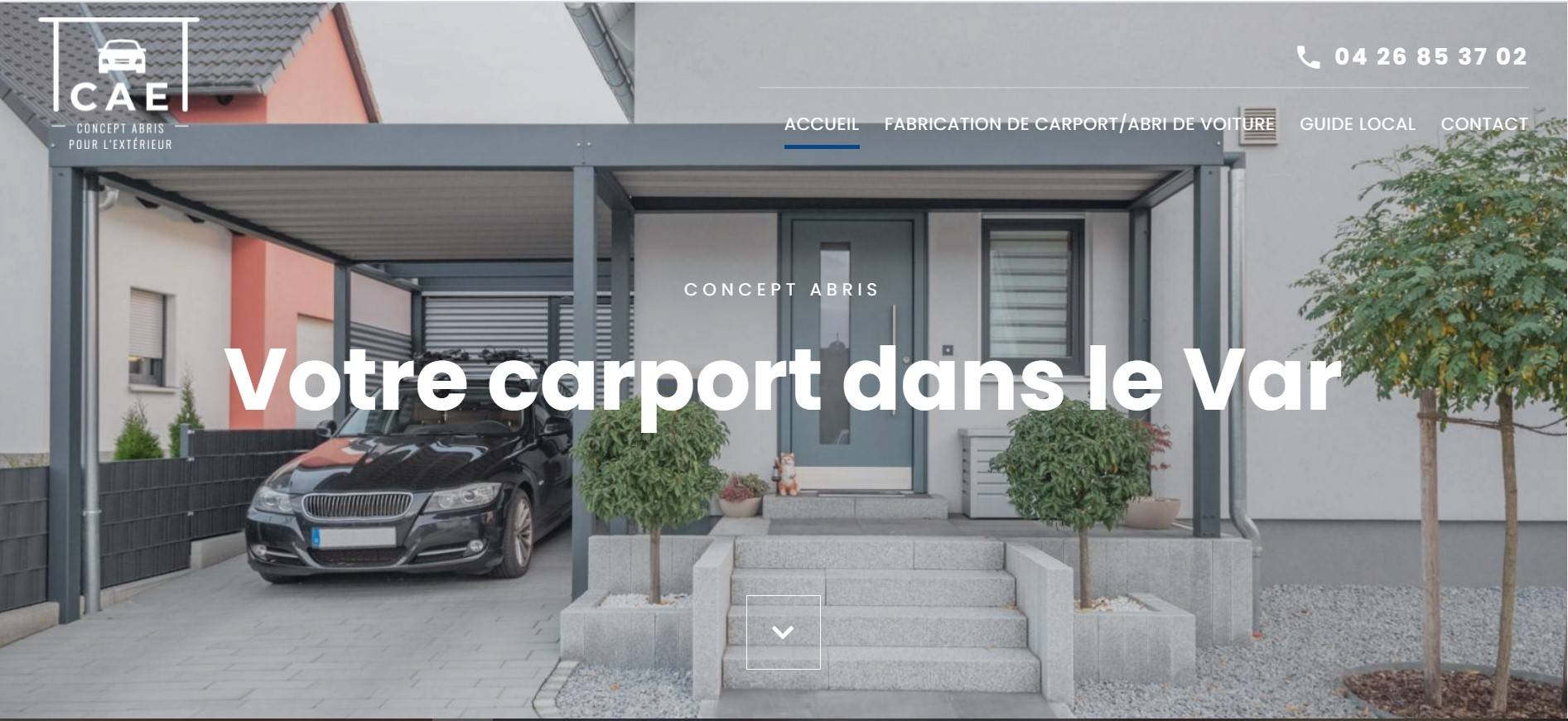 Carport pas cher dans le Var Saint-Raphaël 