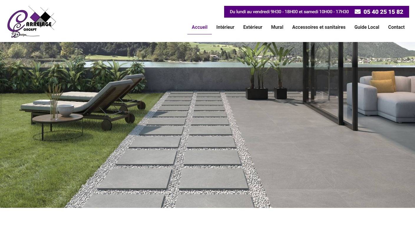 Vente de carrelage d'intérieur à Bordeaux