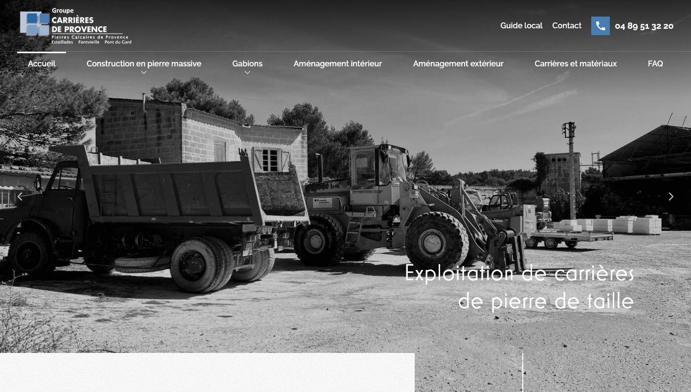 Où trouver des pierres de Fontvieille en région PACA ?