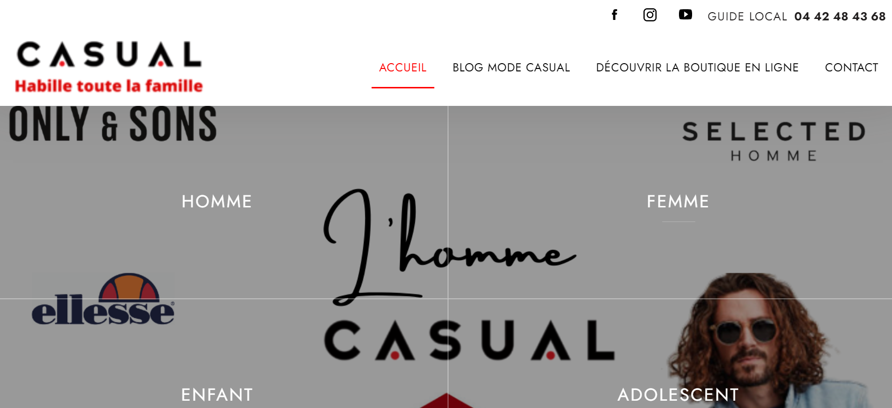magasin de vêtements de marque pas cher sénas