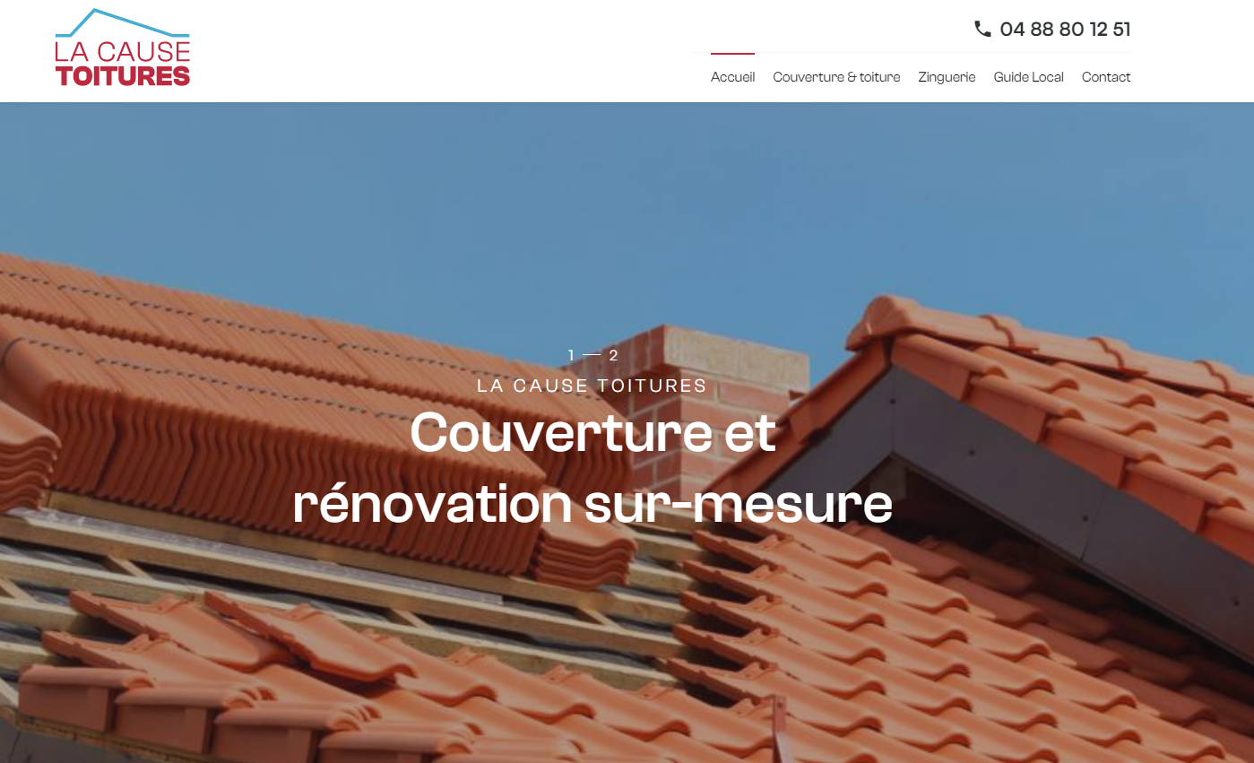 Rénovation de toiture et de couverture au Tholonet par La Cause Toitures