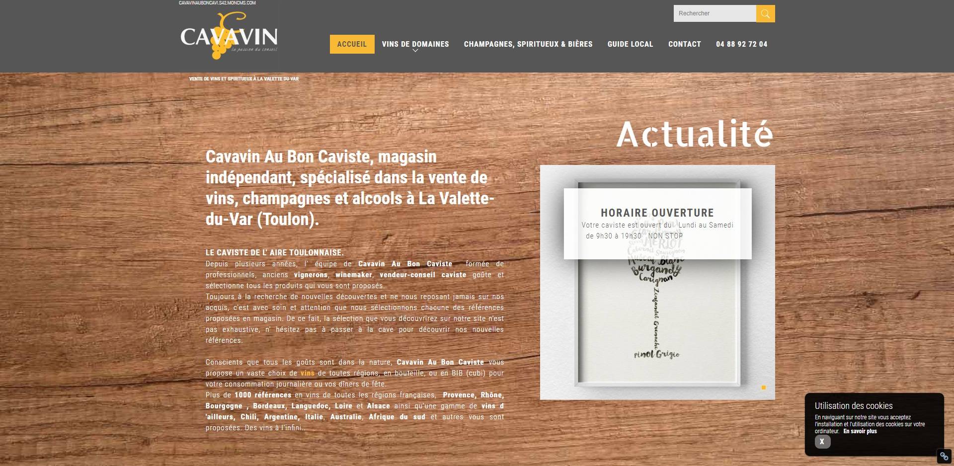 Où acheter des vins et spiritueux à La Valette-du-Var ? Cavavin