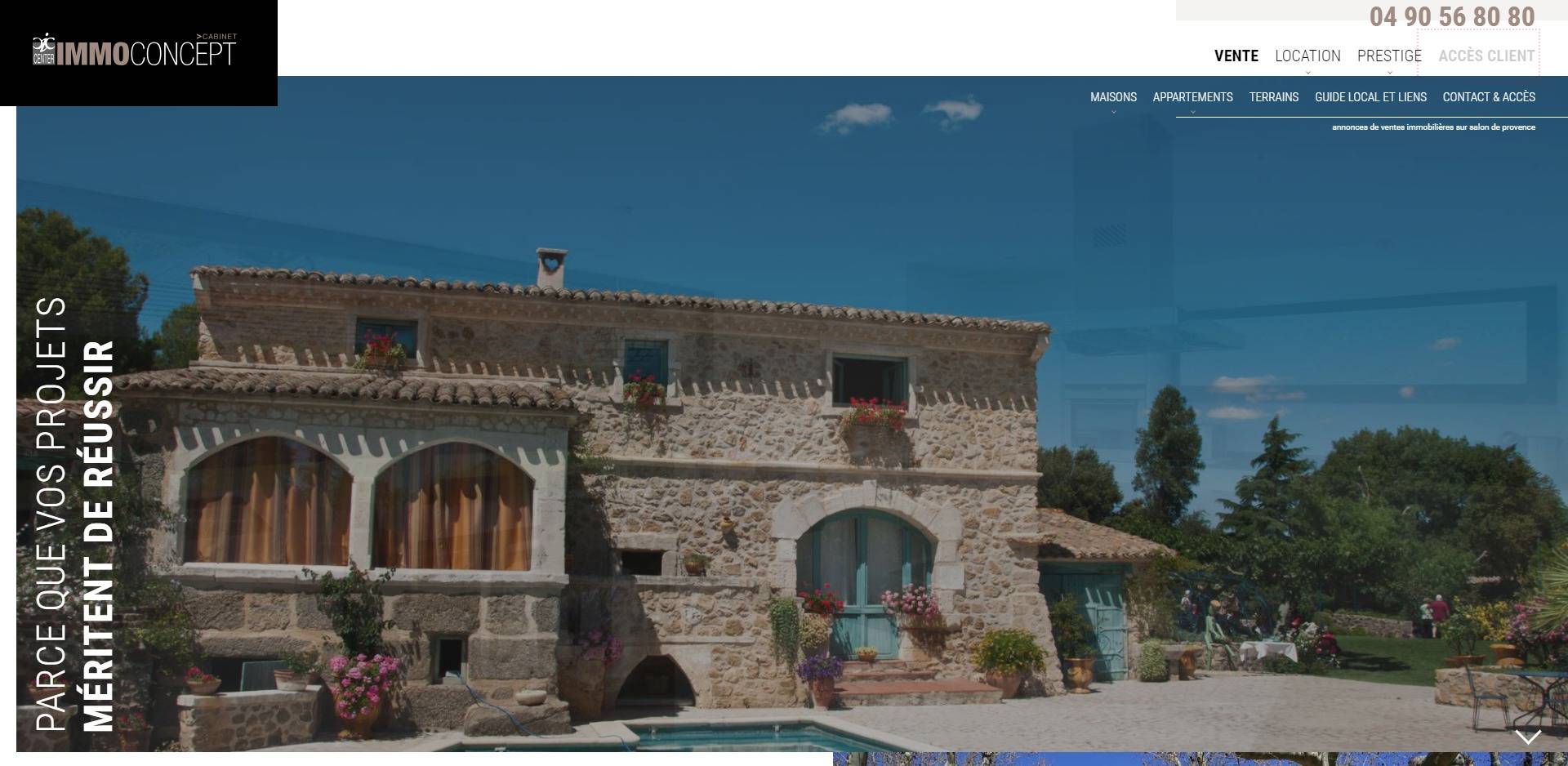 Quelle agence pour l'achat d'une villa contemporaine à Salon de Provence ? - Center Immo Concept