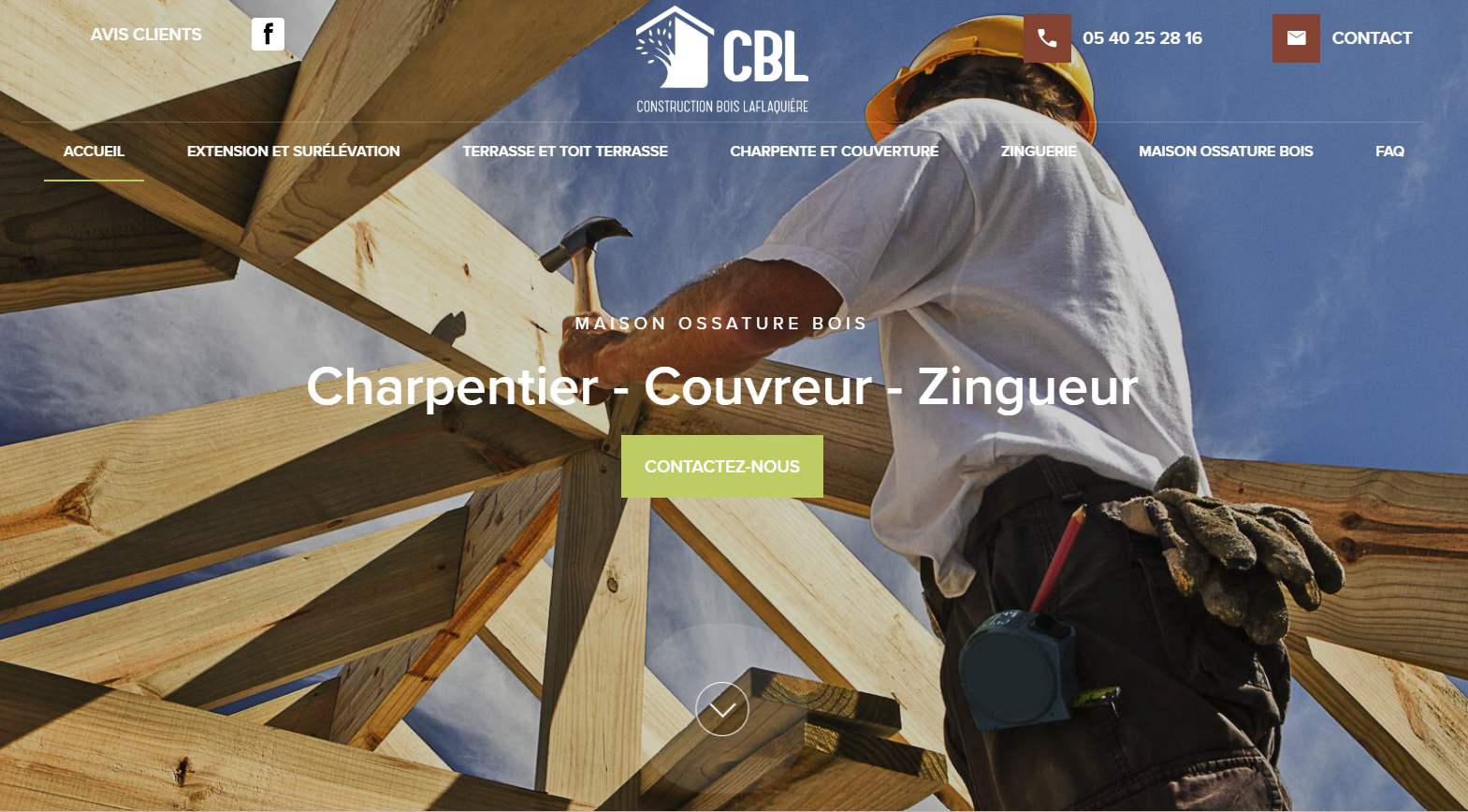 Trouver un charpentier couvreur zingueur à Bordeaux - Laflaquière