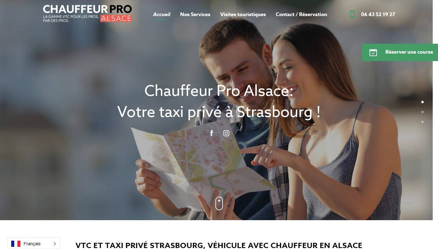 Réserver un VTC pour un déplacement à Strasbourg - Chauffeur Pro Alsace