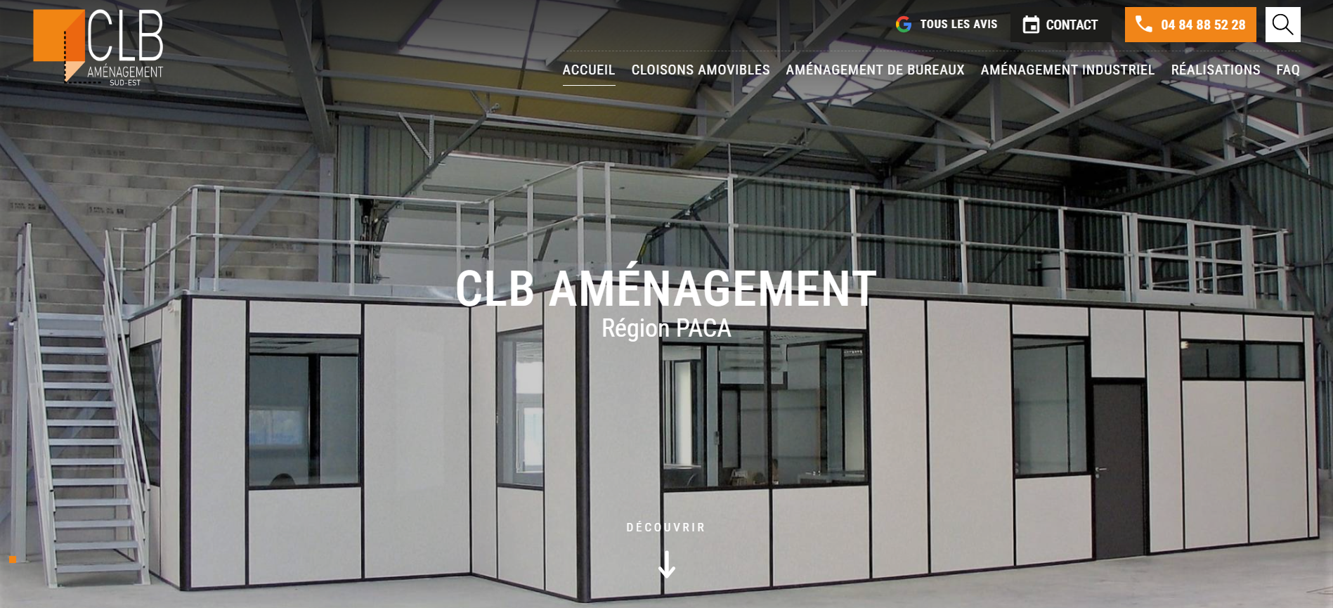 Entreprise d’aménagement de bureau pour création d'espace de co-working à Marseille - CLB Aménagement