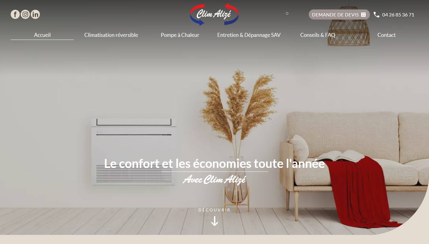 Quel artisan pour l'installation d'une climatisation réversible sur Ollioules ? - Clim Alizé