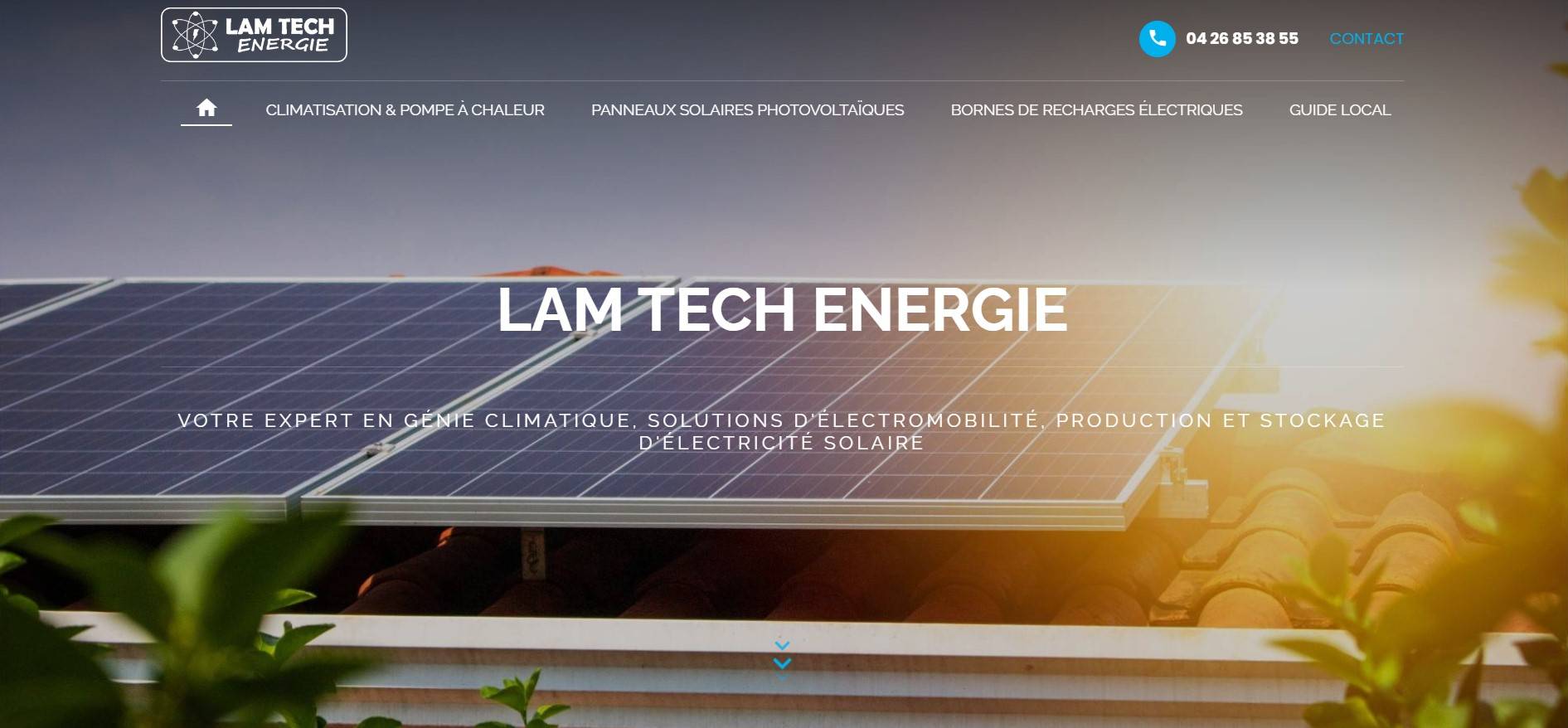 Installation d'une climatisation réversible gainable pour une maison à Montpellier - Lam Tech Energie