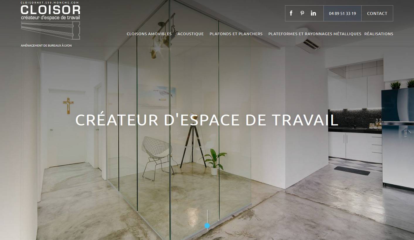 Quelle entreprise pour des cloisons amovibles en entreprise à Lyon ? - Cloisor