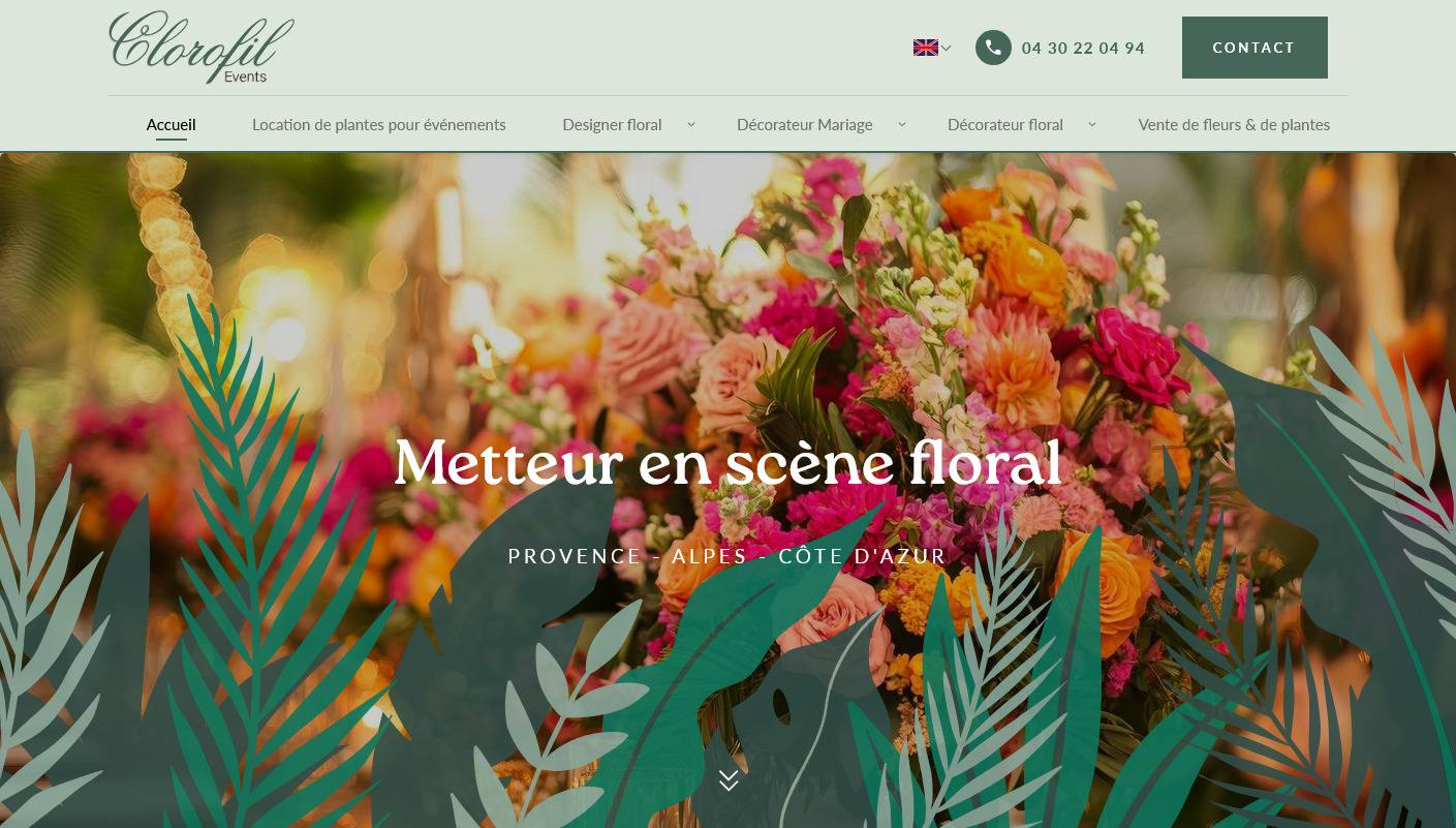 Quel fleuriste à Avignon pour une création florale de mariage ? - Clorofil Events
