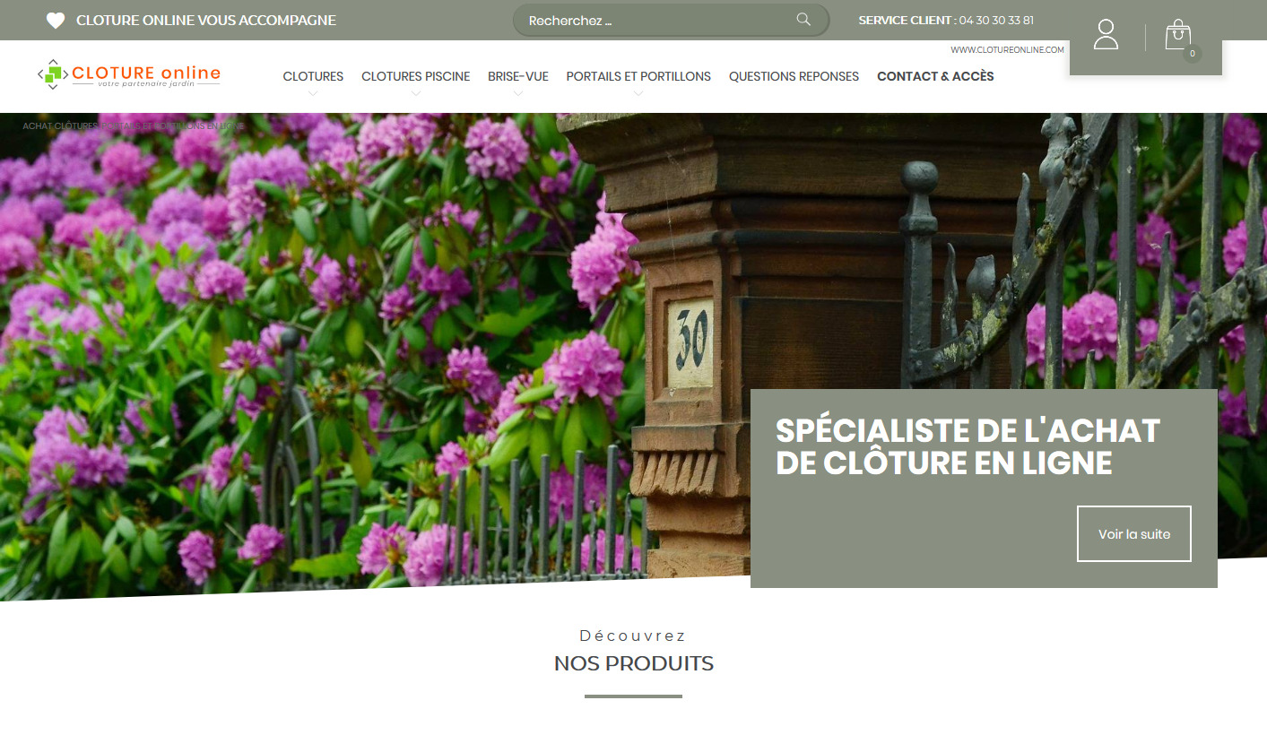 Acheter du grillage et des clôtures en ligne - Clôture Online