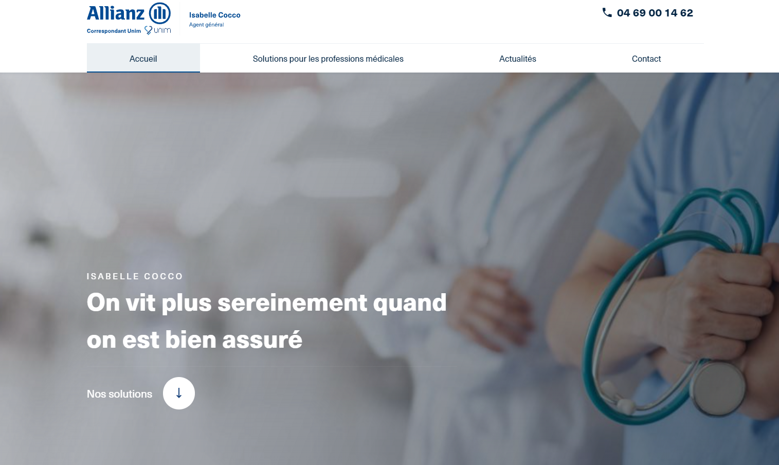 Assurance certifié Allianz pour les professionnels de santé à Six Fours les Plages