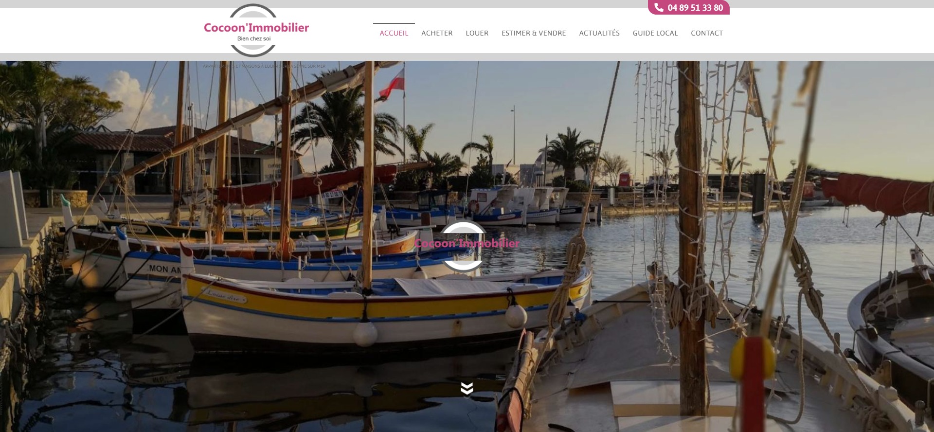 Agence immobilière pour vente de maison en bord de mer à Sanary sur Mer