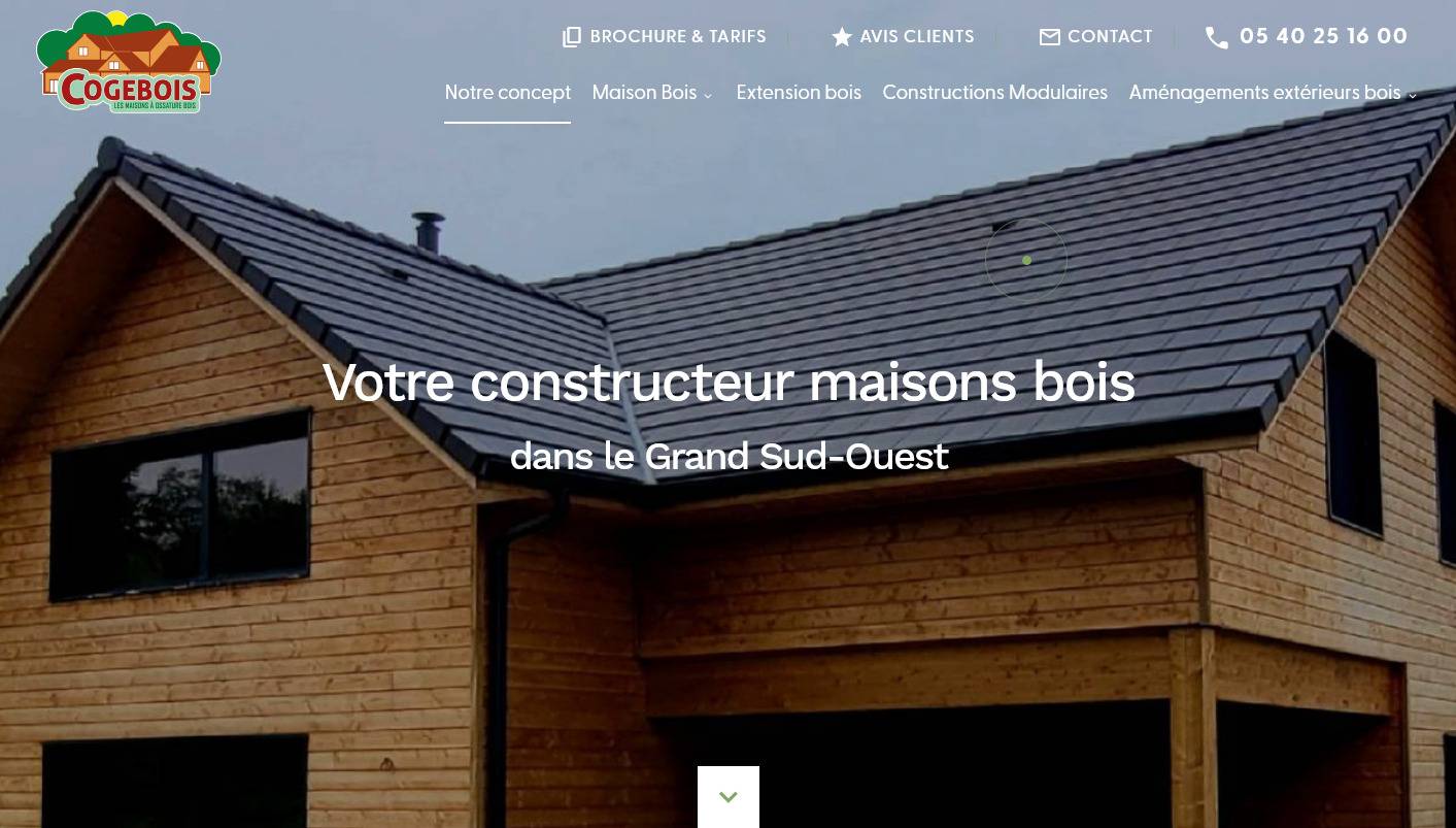 Fabricant de maison à ossature bois dans le Gers - Cogebois