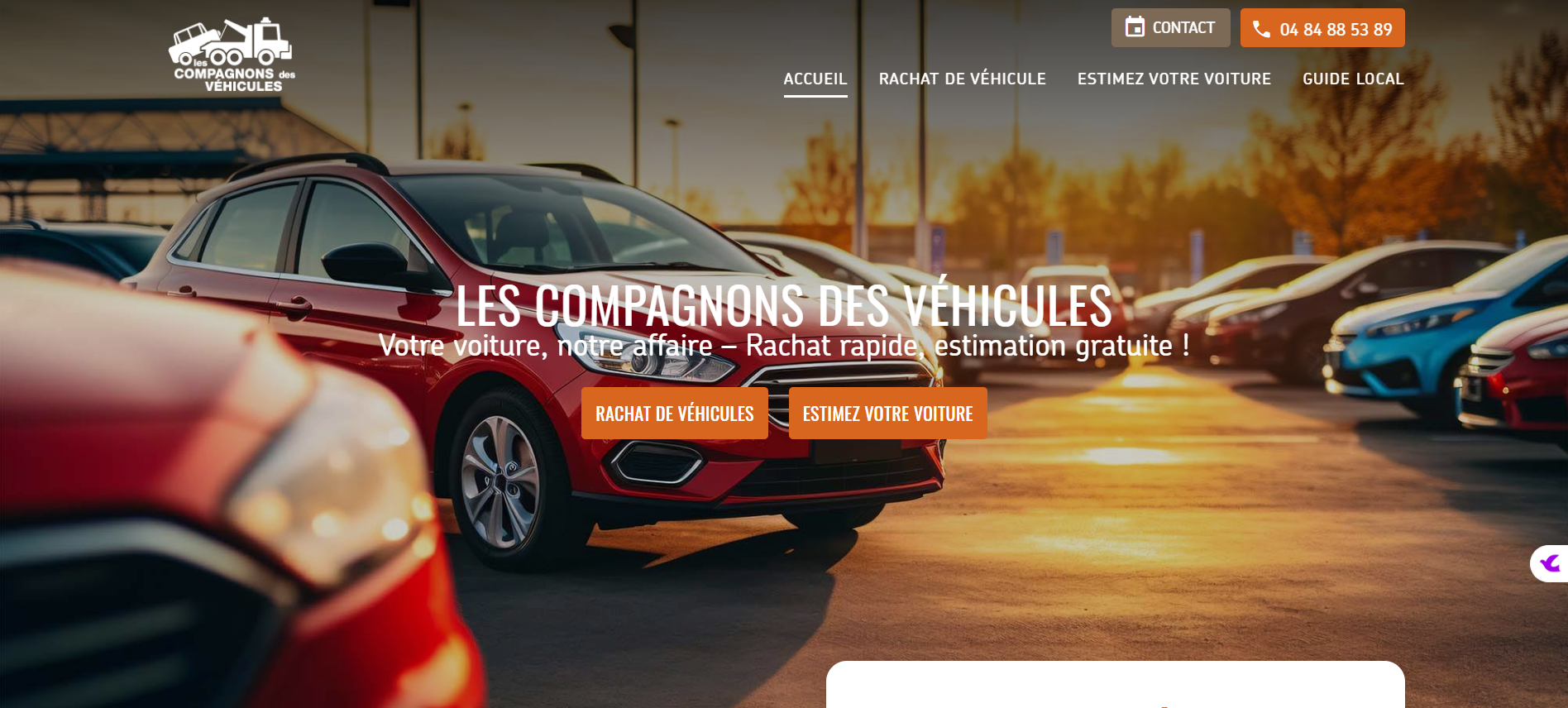 Rachat de voiture roulant ou non roulant au meilleur prix à Marseille dans les Bouches-du-Rhône : Les Compagnons des véhicules 