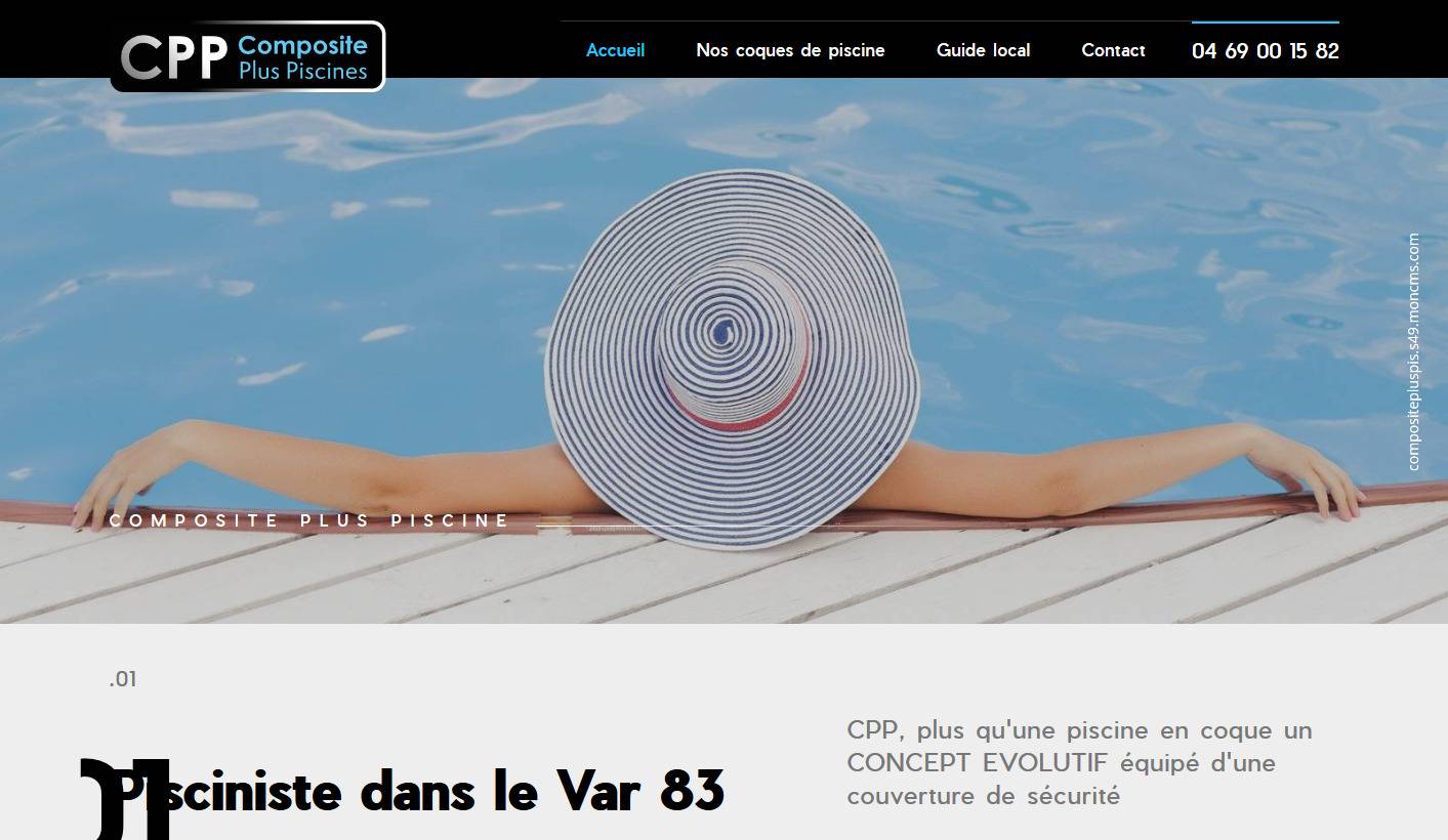 Où acheter sa piscine dans le Var ? - Composite Plus Piscines