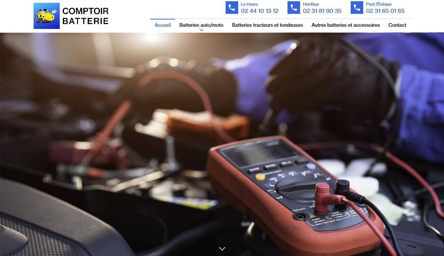 Où acheter une batterie auto au Havre ? - Comptoir Automobile